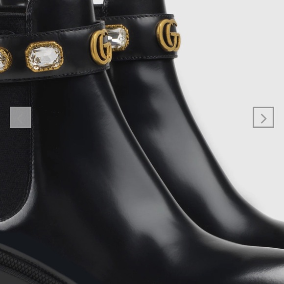 LIKE NEW IN BOX Gucci ankle boots(worn 1 time) - Picture 4 of 9